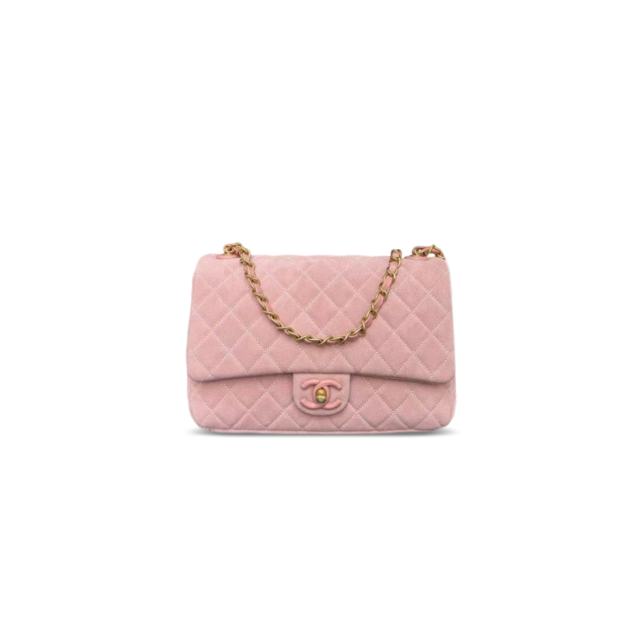Ch**el flap bag suede calfskin as5991 (24*17*7cm)